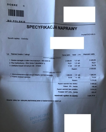 Citroen C4 Cactus cena 35900 przebieg: 151000, rok produkcji 2014 z Poznań małe 92